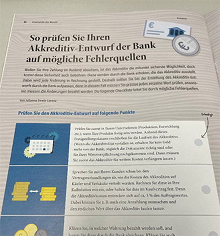 Kompass − Der Wegweiser für Exportweltmeister