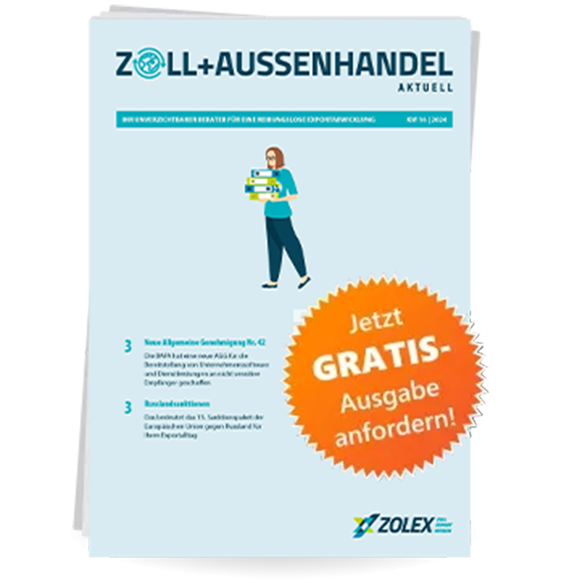 Zoll + Außenhandel aktuell