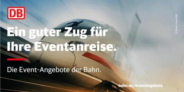 DB-Event-Ticket f&uuml;r die Anreise zu ZOLEX Live 2027